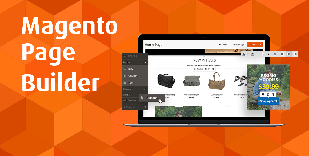 Content Management mit dem Magento Page Builder