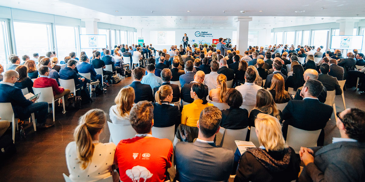 Digital Commerce Day Hamburg 2018 – Der Digital Commerce Day geht am 19. & 20. April 2018 in die 5. Runde!