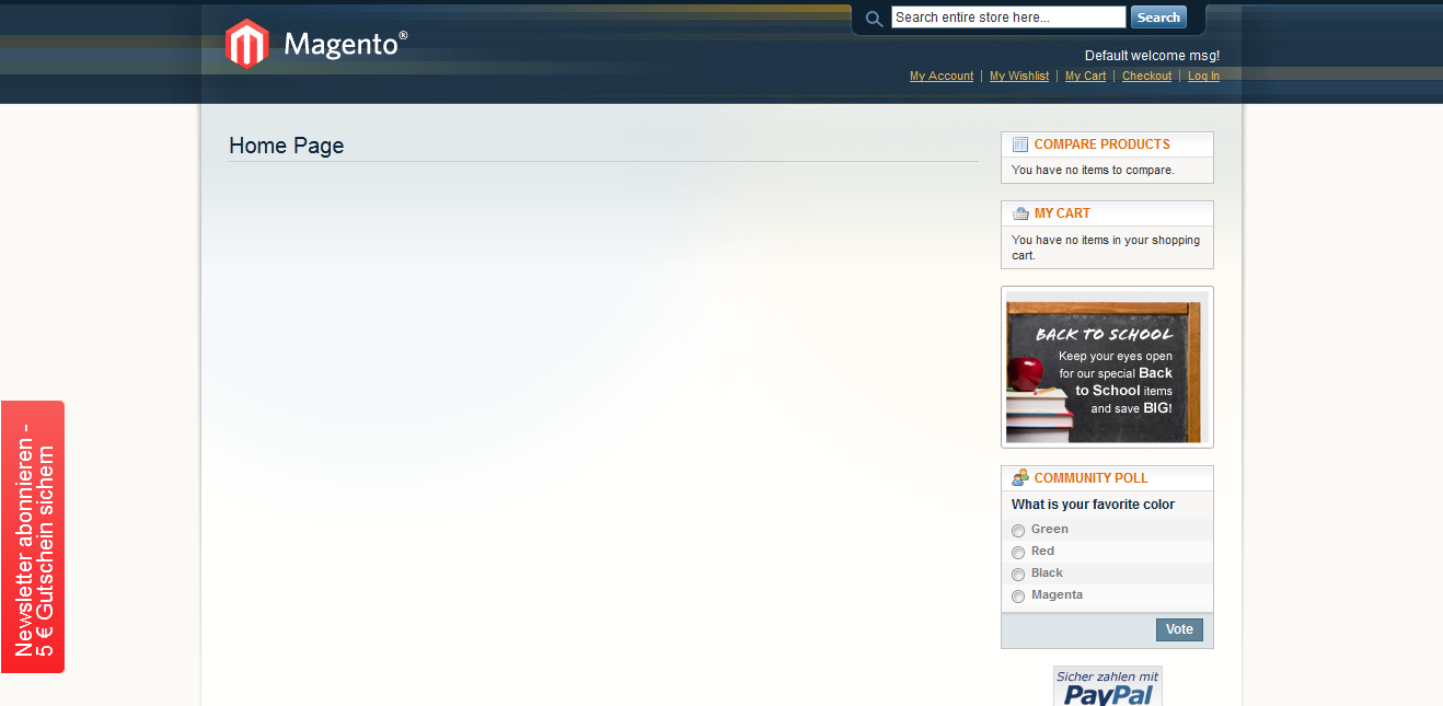 Magento-Extension: Feedback Dialog