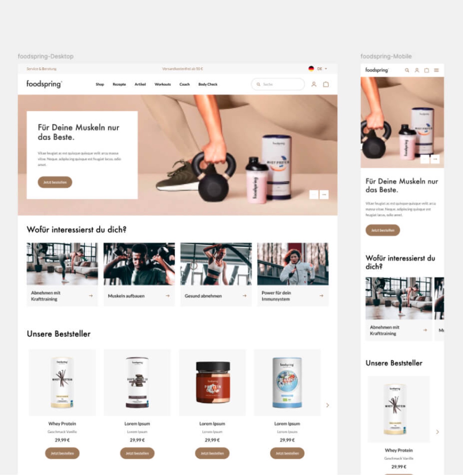 foodspring – Einblick