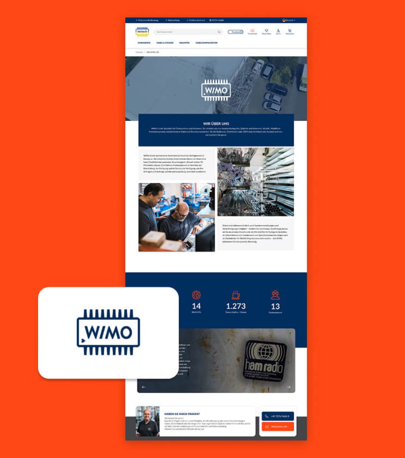 E-Commerce-Relaunch mit Magento und Akeneo für Wimo
